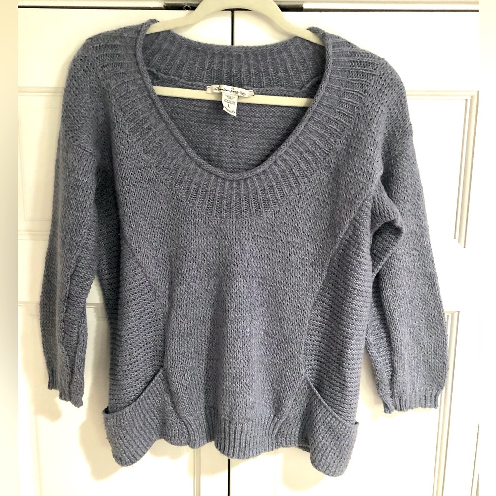 American Rag Wide Neck Size Large Sweater